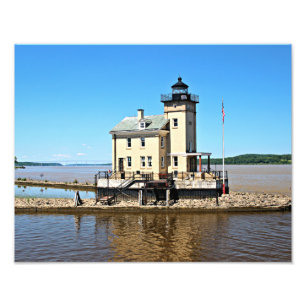 Impression Photo Phare de Rondout Creek, Hudson River New York