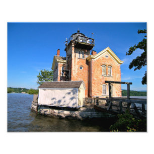 Impression Photo Phare de Saugerties, Hudson River New York