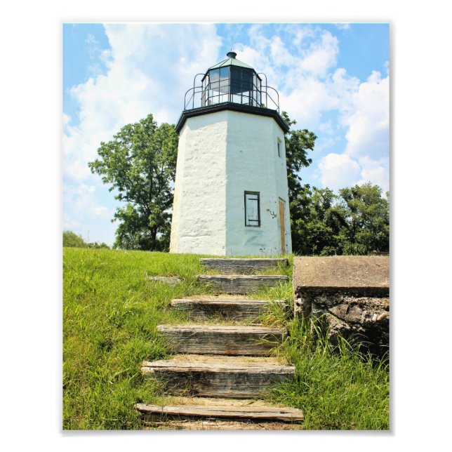 Impression Photo Phare de Stony Point, New York (Devant)