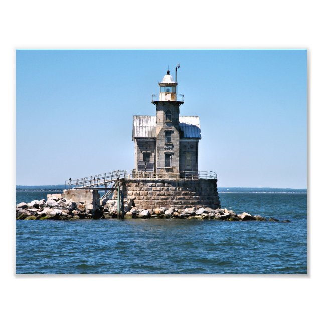 Impression Photo Phare de Stratford Shoal, Connecticut (Devant)