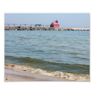 Impression Photo Phare Sturgeon Bay Pier Head Imprimer