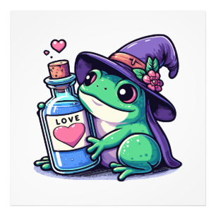 Impression Photo philtre d'amour kawaii sorcier