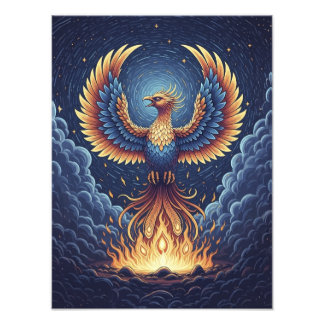 Impression Photo Phoenix: mystical world, symbol of good fortune