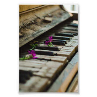 Impression Photo Piano antique