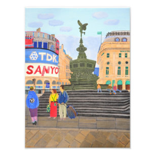 Impression Photo Piccadilly Circus Londres
