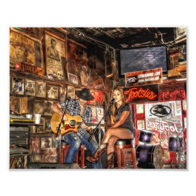 Impression Photo Pickin' à Nashville (Devant)