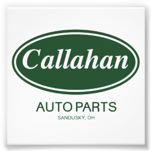 Impression Photo Pièces d'auto de Callahan
