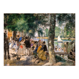 Impression Photo Pierre-Auguste Renoir - Baignade sur la Seine