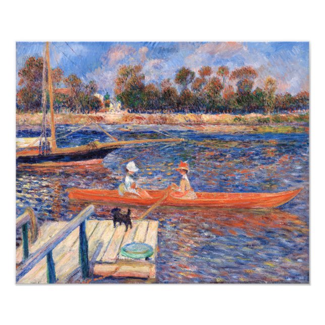 Impression Photo Pierre-Auguste Renoir - La Seine à Argenteuil (Devant)