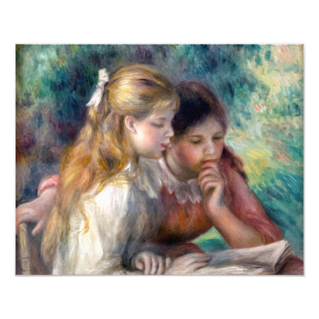 Impression Photo Pierre-Auguste Renoir - Lecture (Devant)