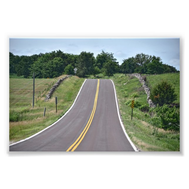 Impression Photo Pierres autochtones Pittoresque Byway, Kansas (Devant)