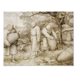 Impression Photo Pieter Bruegel l'Ancien - Les apiculteurs