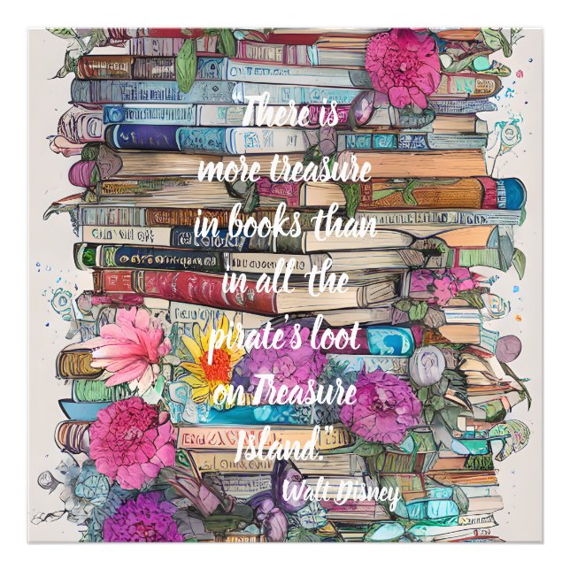 Impression Photo Pile de livres (Devant)