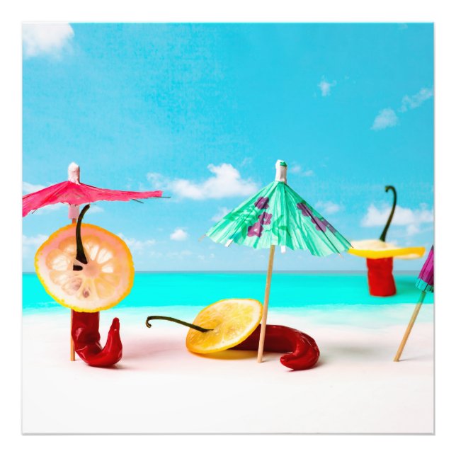 Impression Photo Piment De La Mer (Devant)