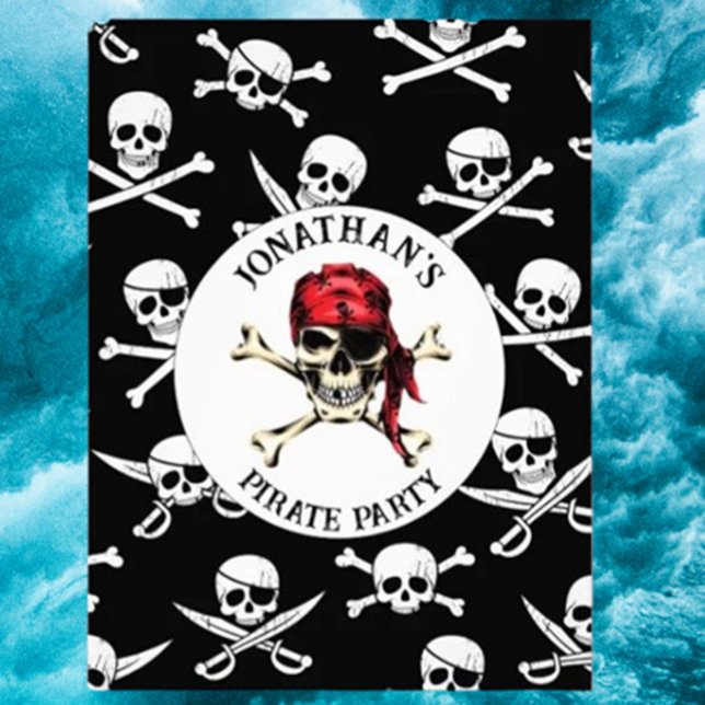 IMPRESSION PHOTO PIRATE JOLLY ROGER (Celebrate your adventurous spirit with the Jolly Roger Pirate Poster)