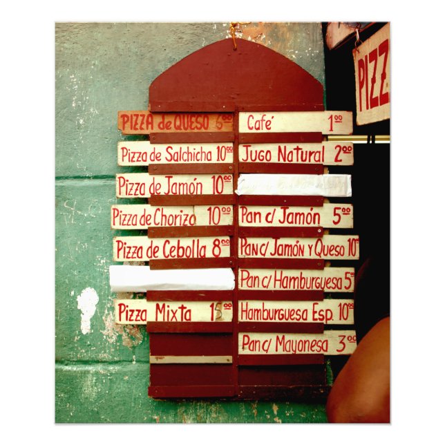 Impression Photo Pizza Cubaine | Imprimer (Devant)