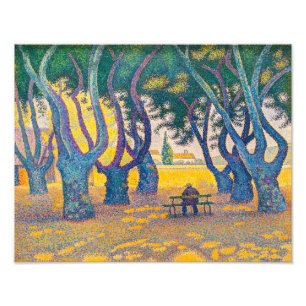 Impression Photo Place des Lices, St. Tropez Paul Signac