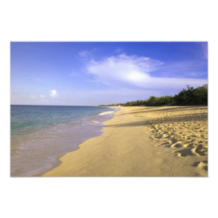 Impression Photo plage de Baie Longue, St-Martin,