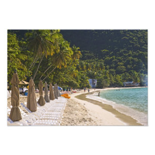 Impression Photo Plage de Cane Garden Bay, île de Tortola