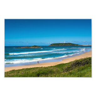 Impression Photo Plage de Coffs Harbour Park en Australie