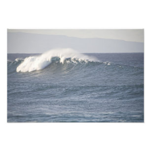 Impression Photo Plage de Hookipa, côte nord de Maui,