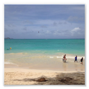 Impression Photo Plage de Kailua