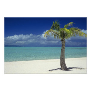 Impression Photo Plage de Matira sur l'île de Bora Bora, 2