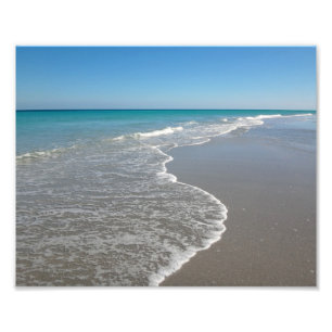 Impression Photo Plage Imprimée Océan II