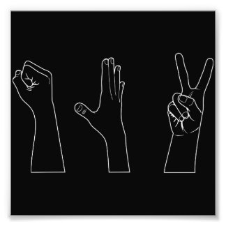 Impression Photo Poignées de ciseaux de papier