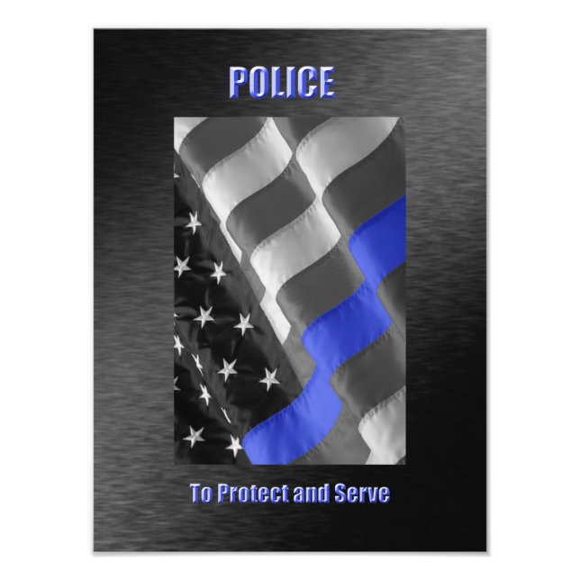 Impression Photo Police (Devant)