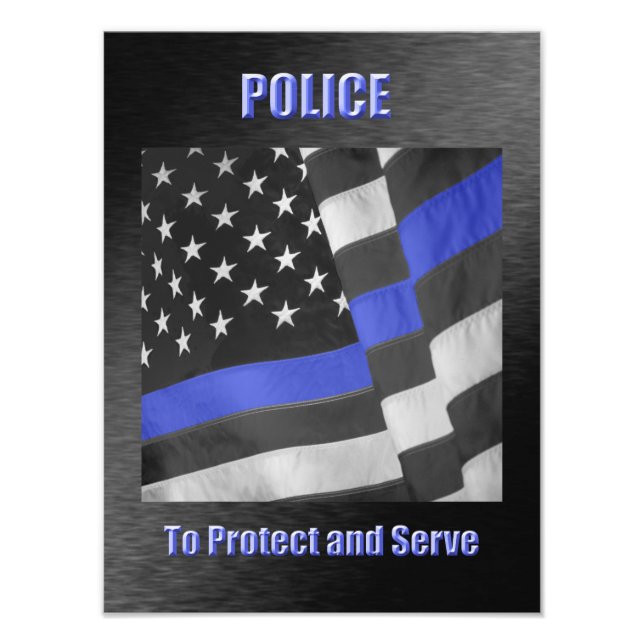 Impression Photo Police (Devant)