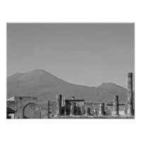 Pompéi et le Vésuve