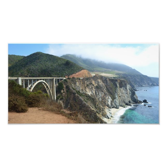 Impression Photo Pont de Bixby, Big Sur (Devant)