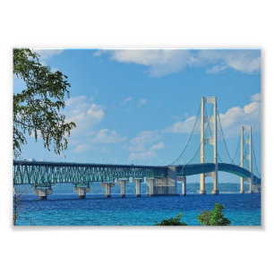 Impression Photo Pont de Mackinac d'impression