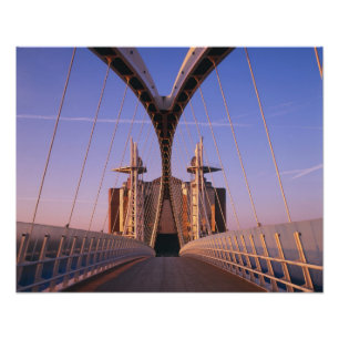 Impression Photo Pont du Millénaire, Centre Lowry, Salford