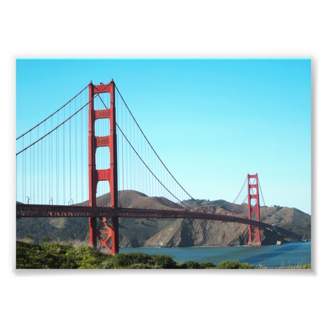 Impression Photo Pont Golden Gate (Devant)