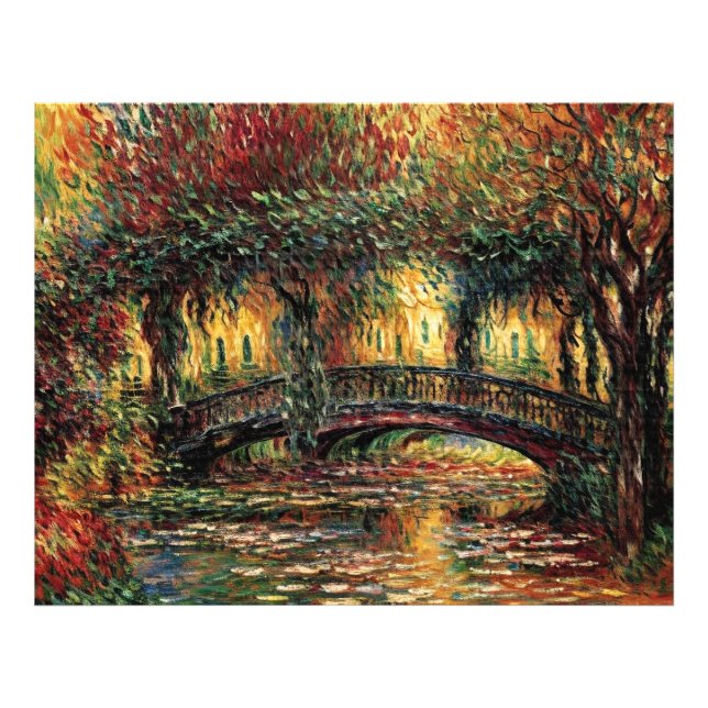 Impression Photo Pont japonais (Devant)