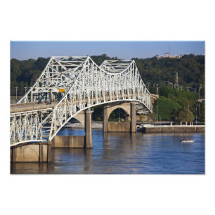Impression Photo Pont O'Neil sur la rivière Tennessee, Florence,