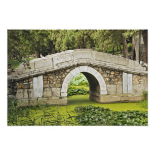 Impression Photo Pont, Palais d'Été, Pékin, Chine