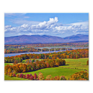 Impression Photo Pont Rhinecliff à l'automne