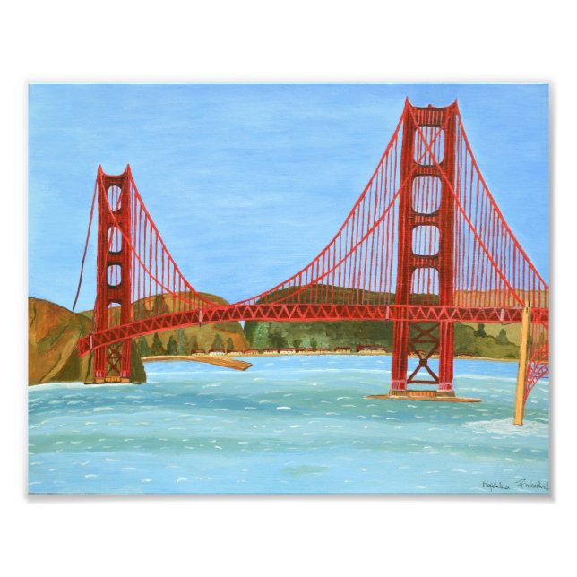 Impression Photo Pont San Francisco (Devant)