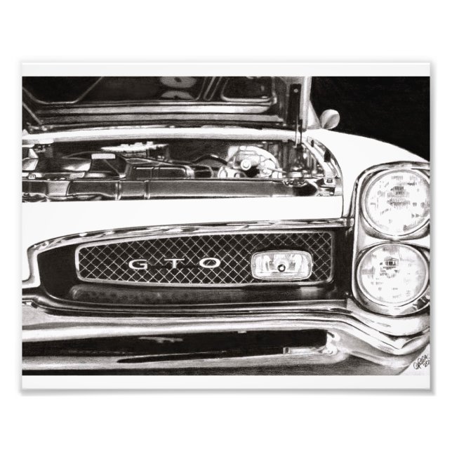 Impression Photo Pontiac GTO (Devant)