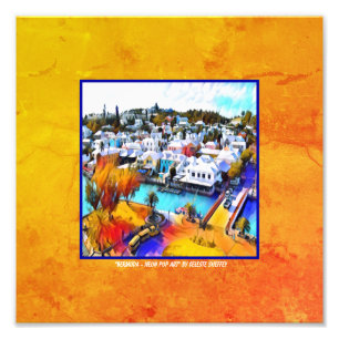 Impression Photo Pop Art Bermudes