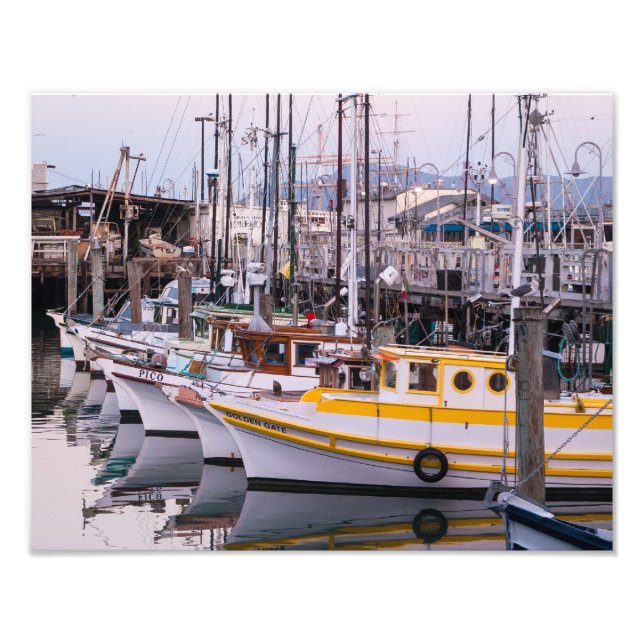 Impression Photo Port de Fisherman's Wharf (Devant)