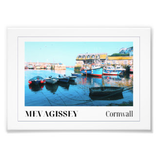 Impression Photo Port de Mevagissey, Cornouailles