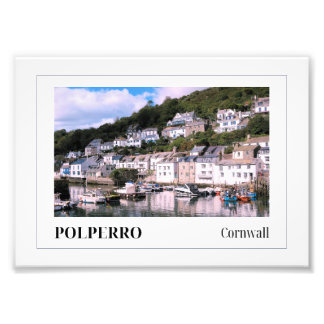 Impression Photo Port de Polperro, Cornouailles