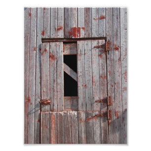 Impression Photo Porte de grange