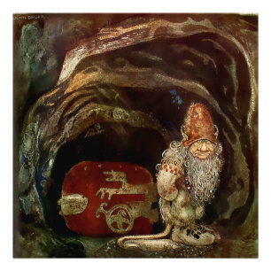 Impression Photo « Porte de troll » par John Bauer