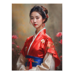 Impression Photo Portrait de princesse chinoise