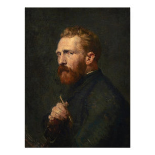 Impression Photo Portrait de Vincent van Gogh par John Peter Russel